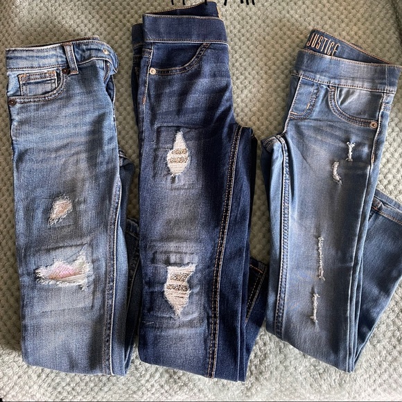 Justice And Cat Jack Jeansleggings 